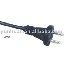 Power Cord Powercord Cordset Cable corde europe mains 10A